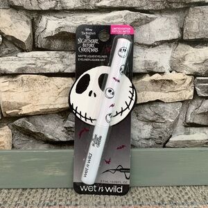 Nightmare Before Christmas Wet x Wild Bone Daddy Black Matte Liquid Eyeliner New